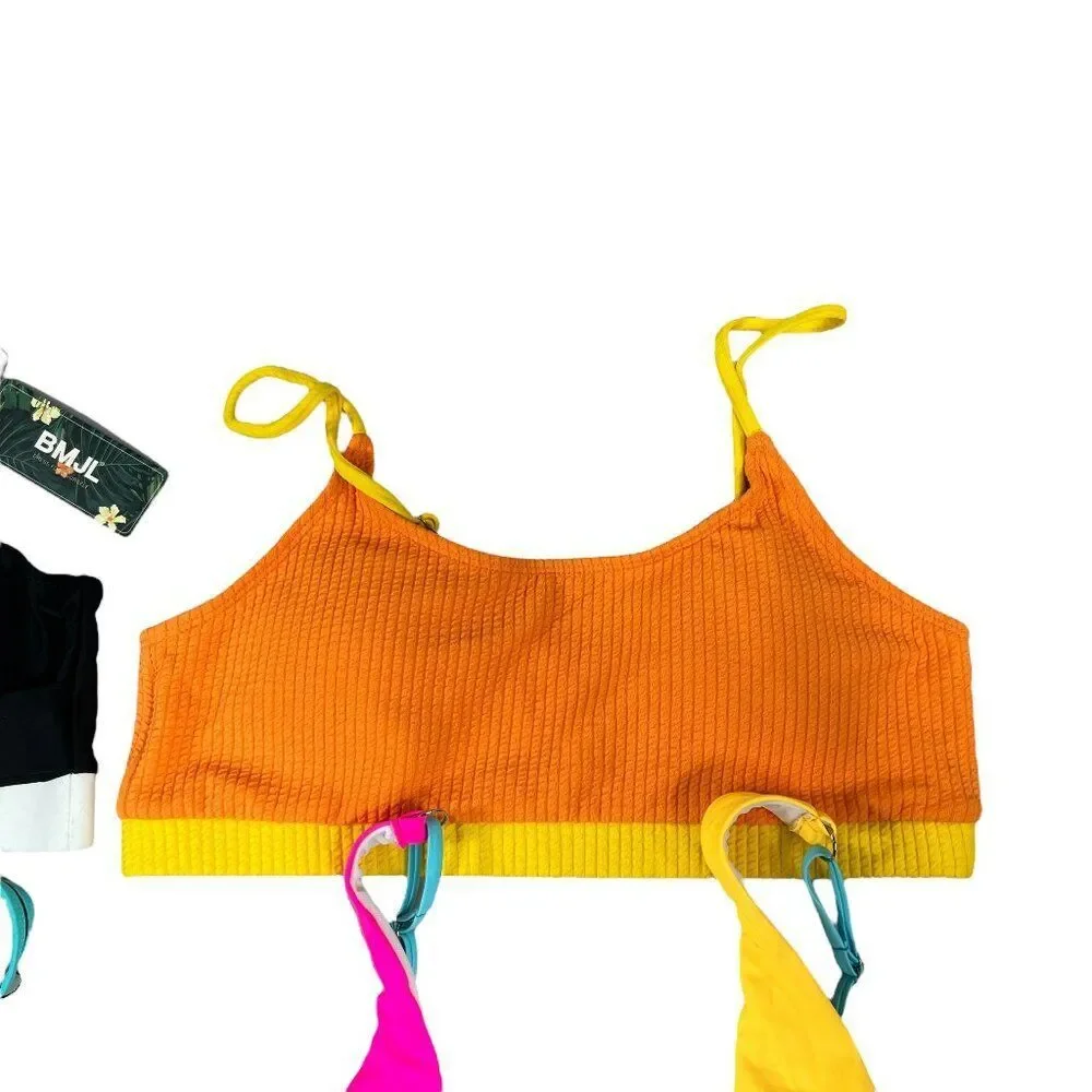 4x Bikini Top Women's Size‎ XL Summer Beach Colorful